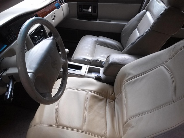 Free Car Interior Cadillac photo and picture