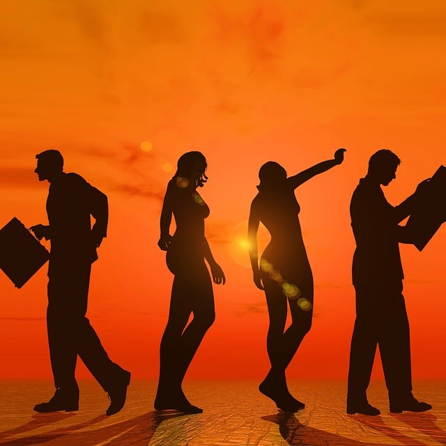 Free business people nature illustration