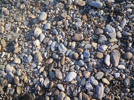 Flussufer, Felsen, Steine, Natur, Fluss