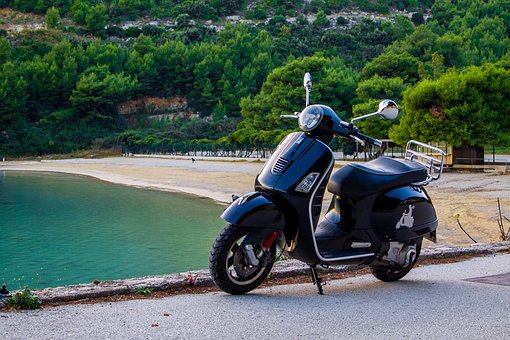Free Vespa Scooter photo and picture