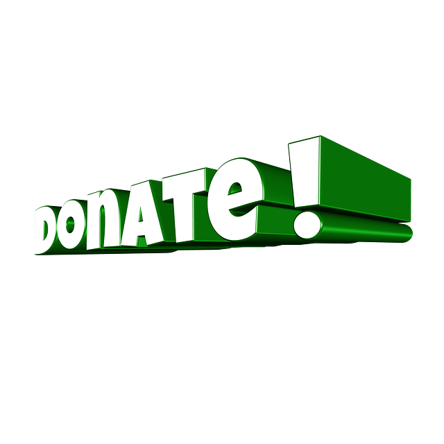 Free donation writing lettering illustration