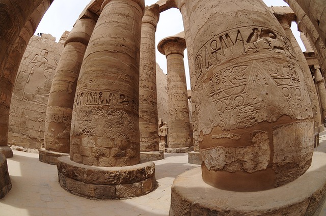 Säulen, Ägypten, Ägyptisch, Hieroglyphen