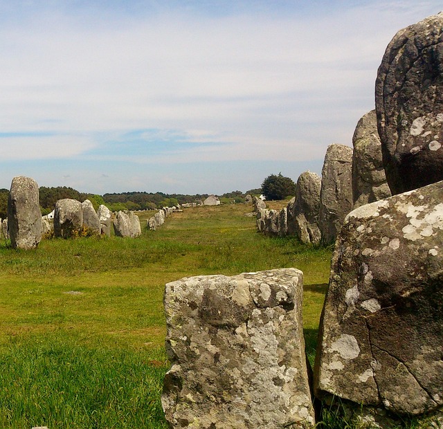Free Carnac Stones Brittany photo and picture