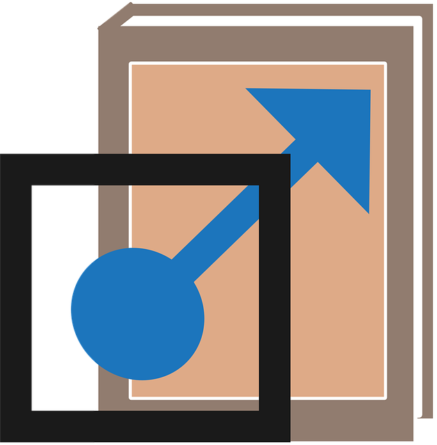 Free Book Link vector and picture