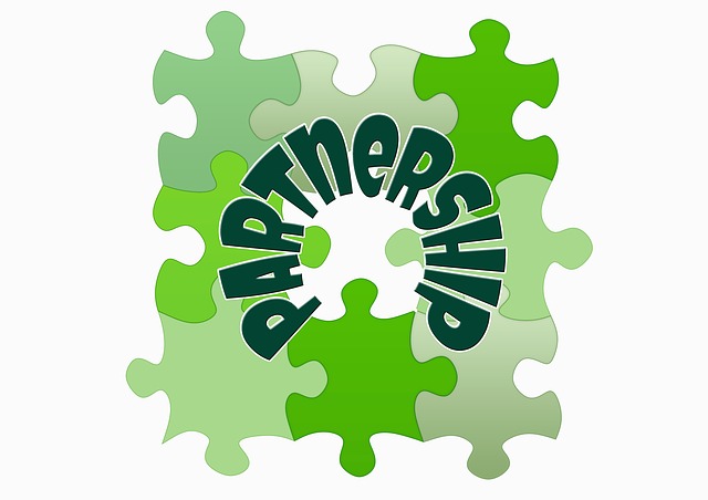 Free puzzle share togetherness illustration