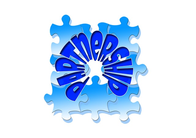 Free puzzle share togetherness illustration