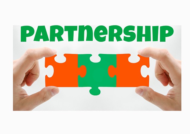 Free puzzle share togetherness illustration