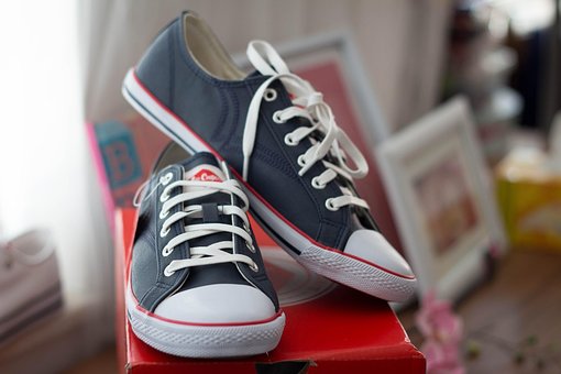 Turnschuhe, Teenager, Schuhe, Shoes