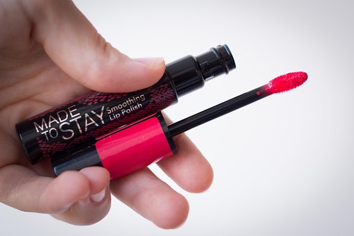 Lippenstift, Glanz, Rosa, Schönheit