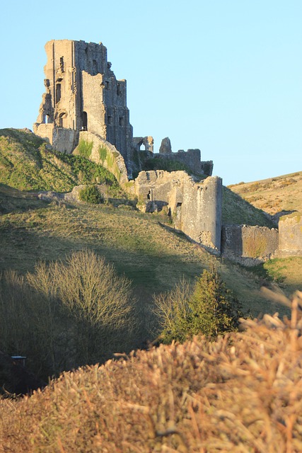 Free Corfe Castle photo and picture