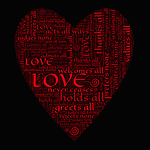 heart, love, affection