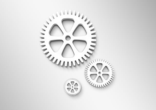 Free gears workflow work illustration