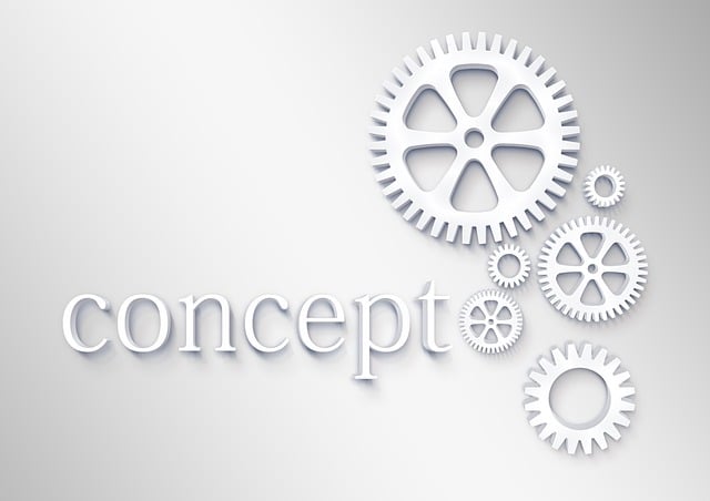 Free gears concept logo illustration