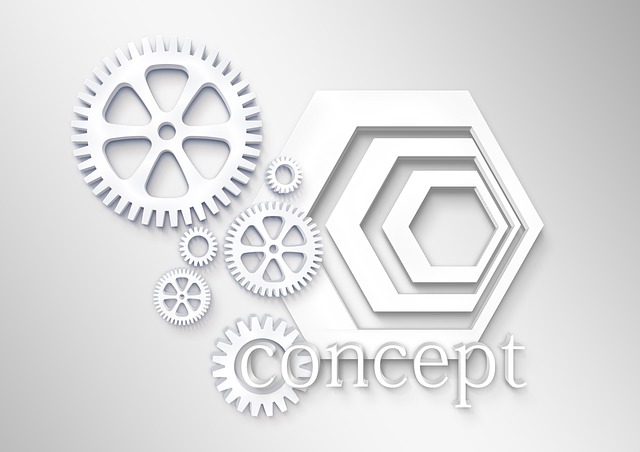 Free gears concept logo illustration