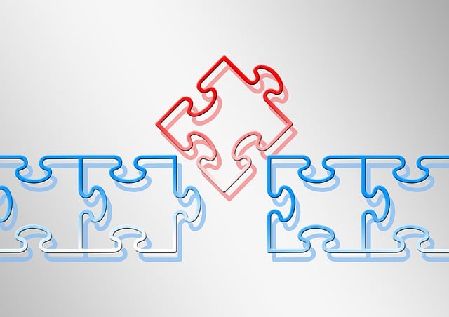 Free puzzle concept draft illustration