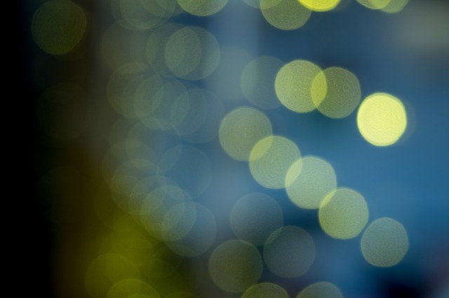 Free bokeh light circles light illustration