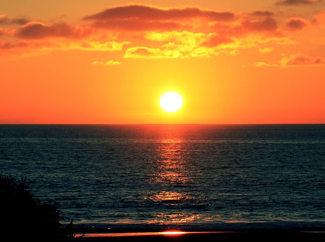 Sol, Hav, Natur, Strand, Himmel