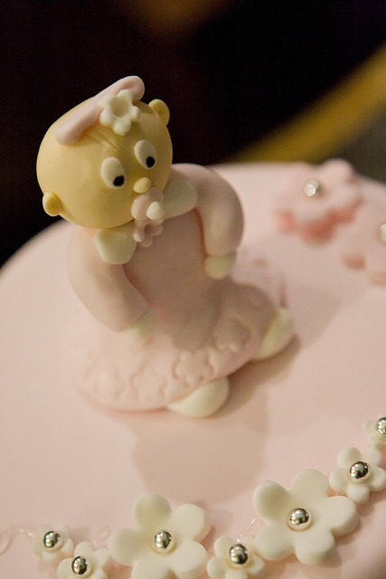 Pastel, Figura, Bebé, Rosado, Bonito