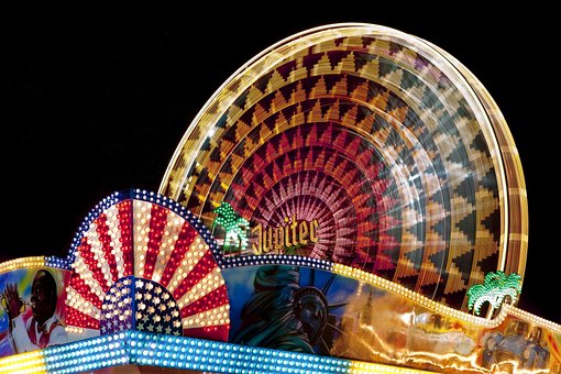 Fair, Fairground, Ferris Wheel
