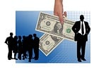 business world, hand, finance