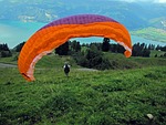 parachute, running, start
