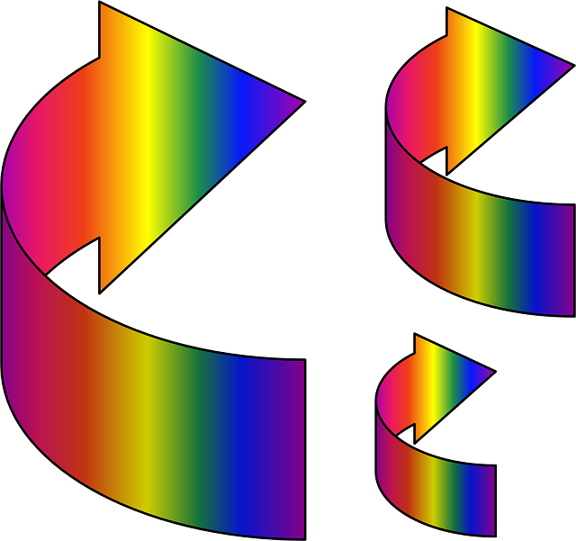 Free arrows right symbol illustration