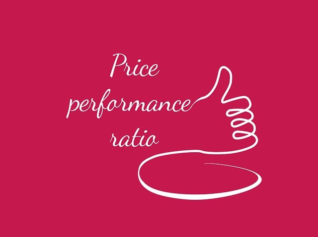 Free price perfomance ratio illustration