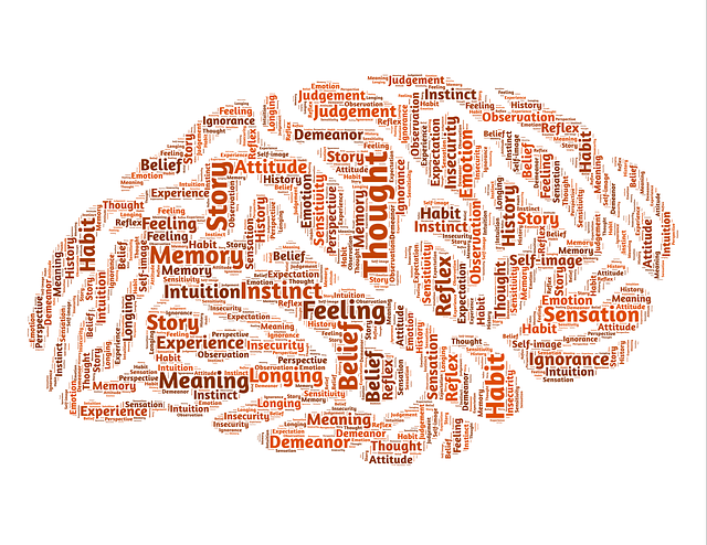 Free brain mind mindset illustration