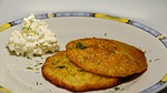 potato pancakes, latkes, fried