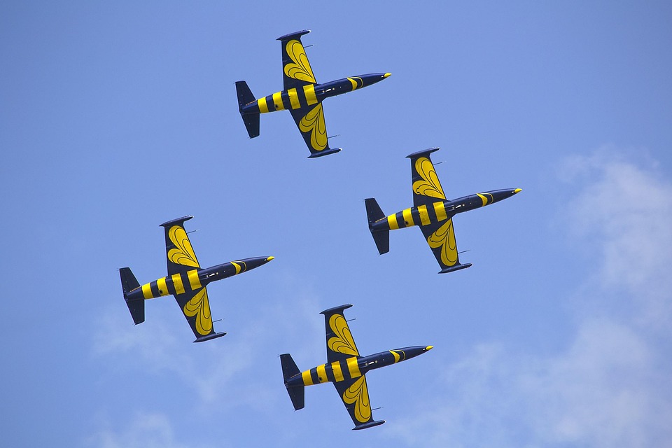 Aircraft Air Show Sky Blue - Free photo on Pixabay