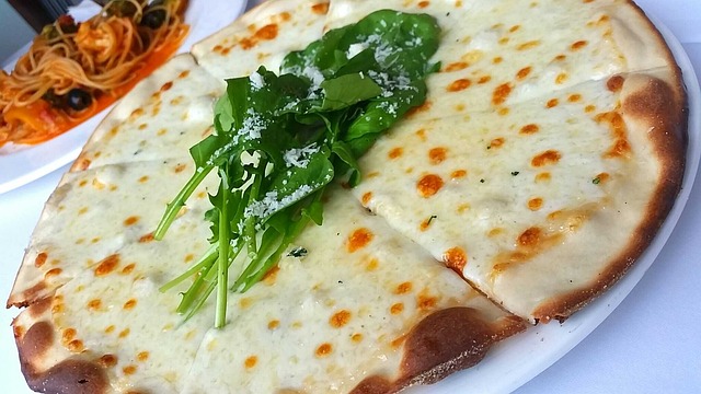 Pizza, Mat, Ost, Gorgonzola, Italien