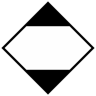 Diamante, Preto, Perigo, Símbolos