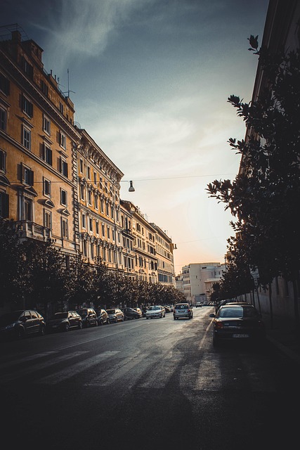 Ulice, Auta, Nebe, Cesta, Auto, Krása