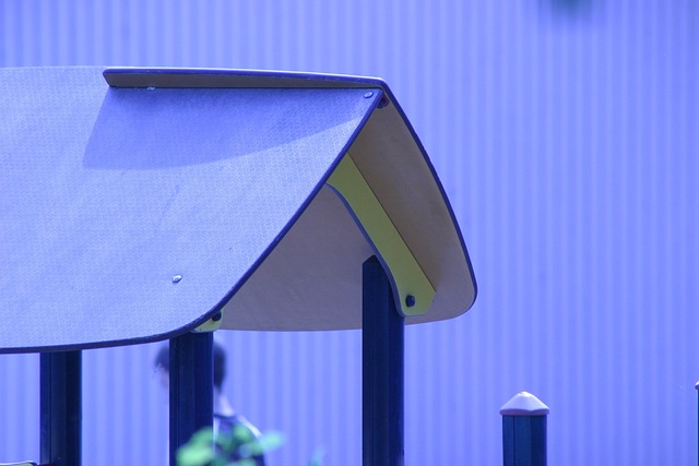 Free Playground Blue photo and picture