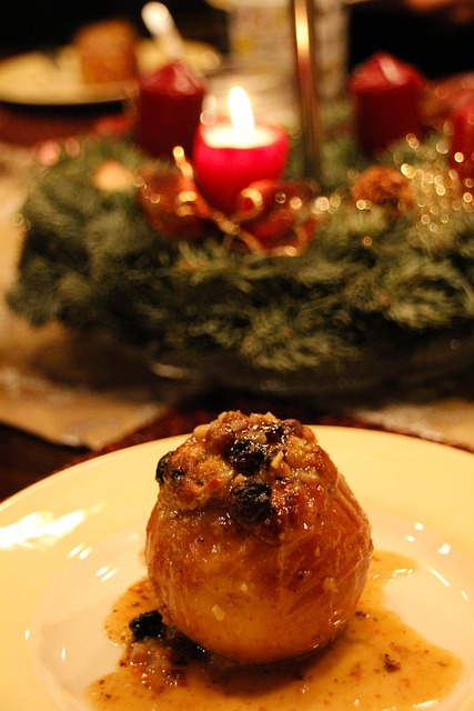Free Baked Apple Advent photo and picture