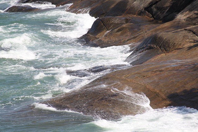 Free Waves Stones photo and picture