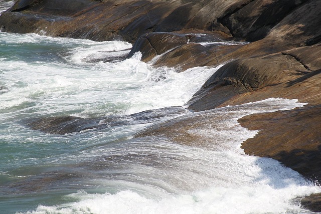 Free Waves Stones photo and picture