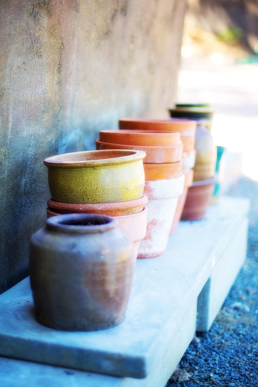Flower Pots Terracotta Piles - Free photo on Pixabay