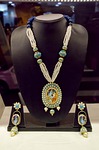 necklace, earrings, krishna