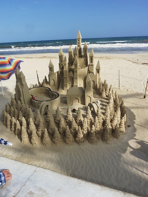 Free Sand Castle Castle photo and picture