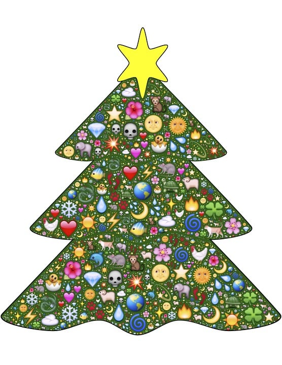Juletræ grøn emoji · gratis billeder pÃ¥ pixabay Juletræ som udendørs dekoration