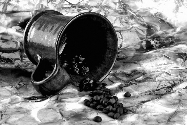 Kop, Kaffe, Korn, Retro, Kaffebønner