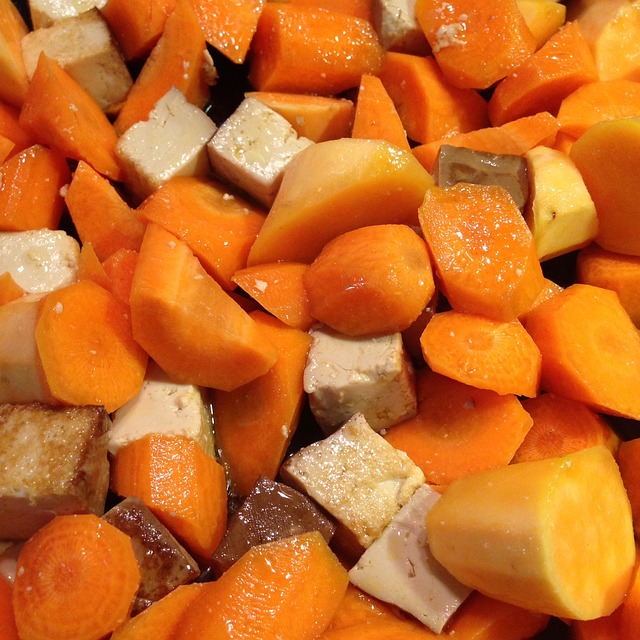 Free Carrots Tofu photo and picture
