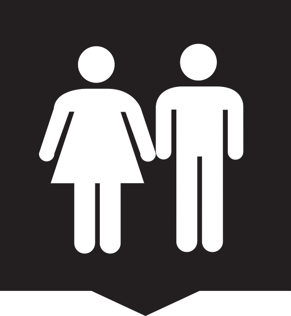 Free toilet loo man illustration