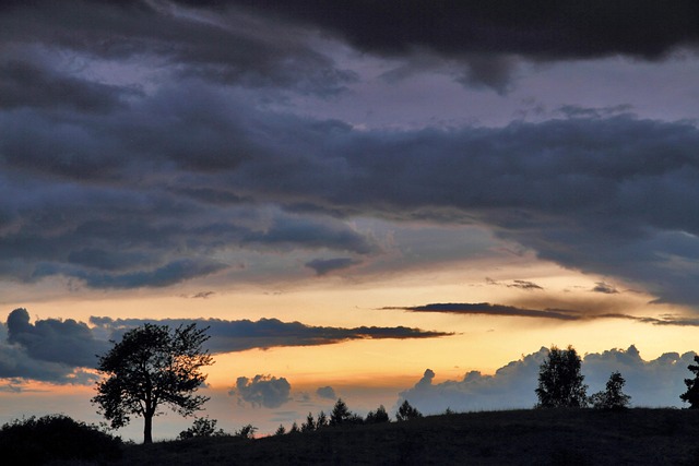 Free Clouds Sunset photo and picture