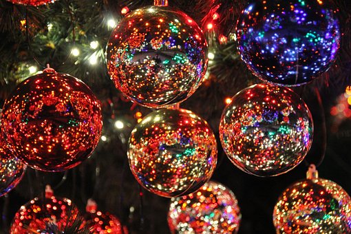 Borrado, Bolas De Vidro, Natal