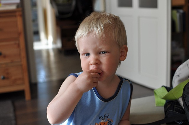 Free Toddler Grimace photo and picture