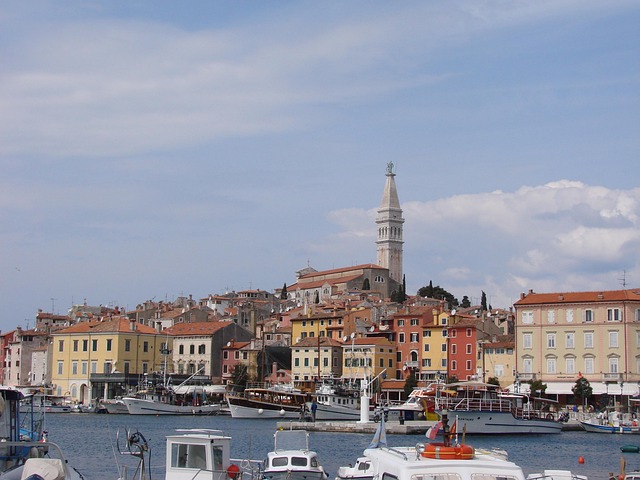Kroatien, Urlaub, Meer, Himmel, Hafen
