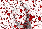 red blood cells, red, mentally