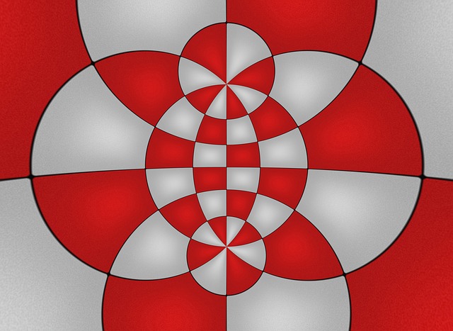 Free abstract shape ring illustration